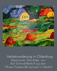Herbswanderung in Oldenburg
